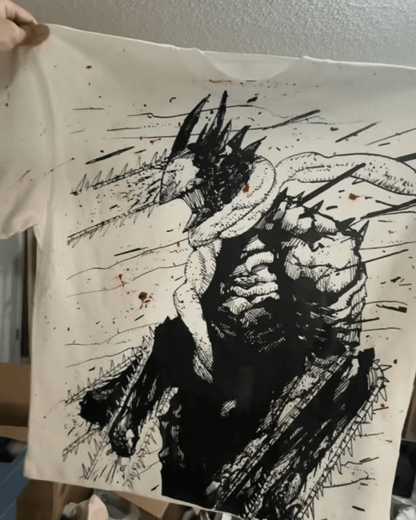 INVSN Apparel Screen Printing Process