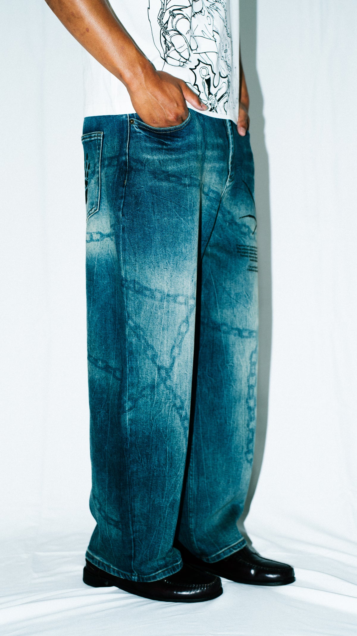 "REQUIEM" HXH jeans
