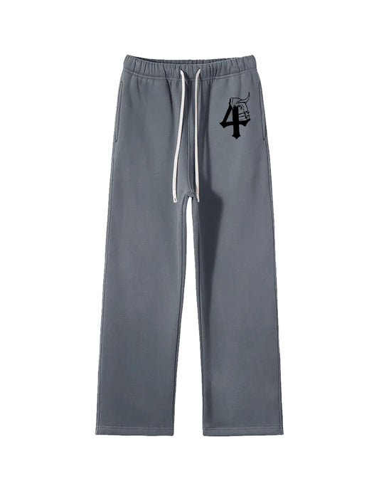 "CUATRO" Bleach sweat pants